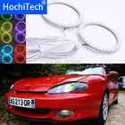 Супер яркий 7-Цвет с несколькими цветами RGB Цвет комплект светодиодов глаза ангела с Дистанционный пульт для Hyundai Tiburon купе RD1 J2 F2 1996-1999