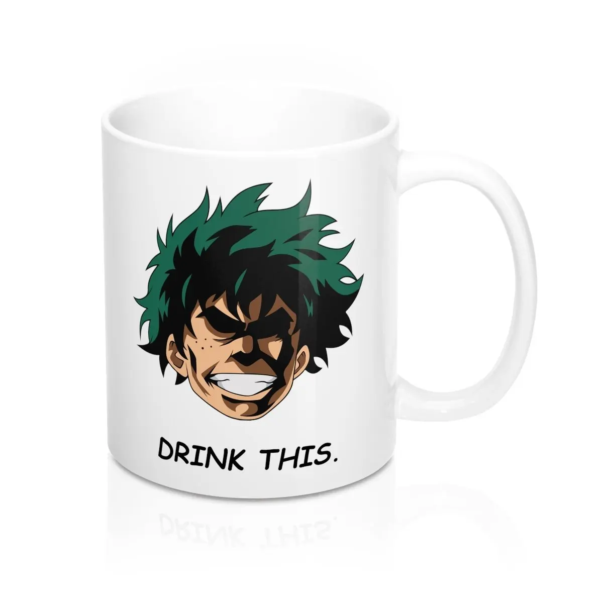Напишите этот чай в стиле Deku Midoriya Izuku моя геройская академия кружки и кофейные