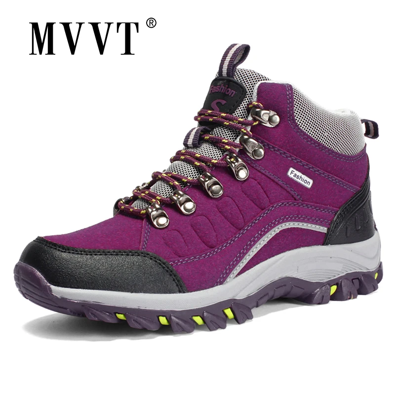 

Large Size Women/Men Hiking Shoes For Winter Men/Women Boots With Fur Outdoor Sneakers Warm Hiking Boots For Unisex