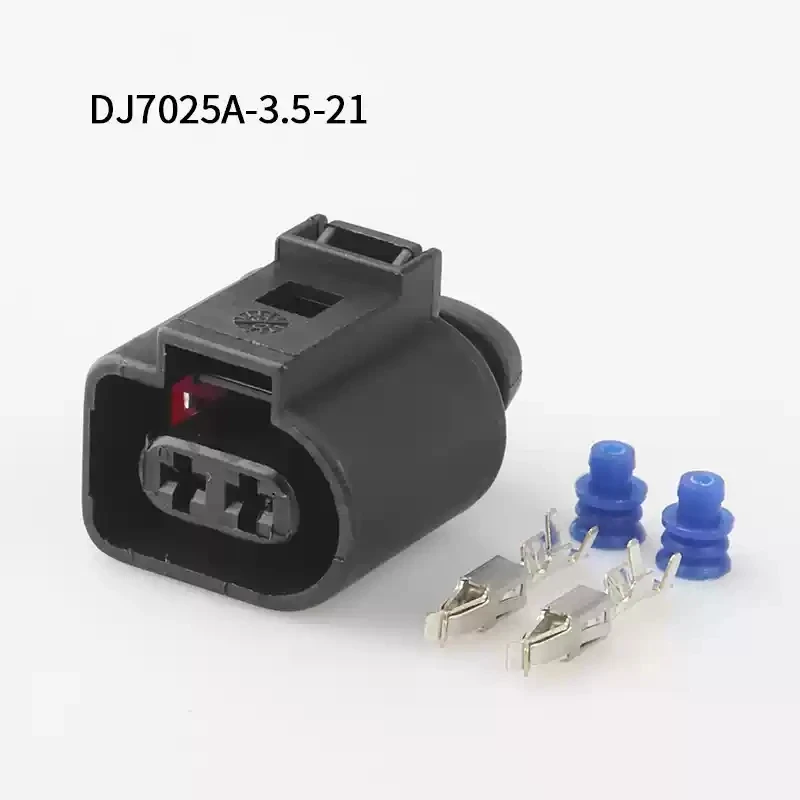 

500SETS DJ7025A-3.5-21 3.5mm 2Pin AMP Car Electrical Wire Connectors for Audi ,BMW,Honda,Toyota,NISSAN AND other models.