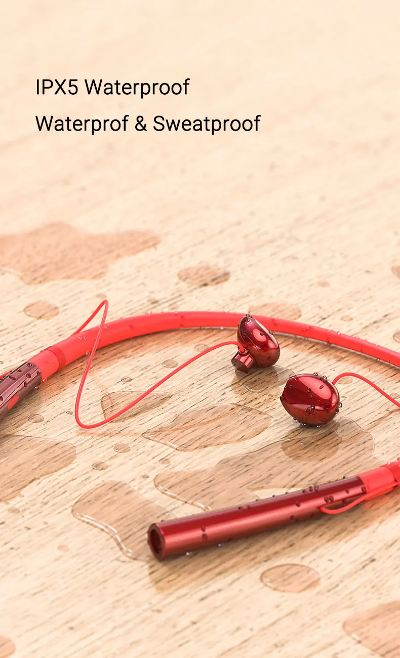 Оригинальные наушники EARDECO с вибрацией Bluetooth, наушники с тяжелым басом, беспроводные наушники, стерео Водонепроницаемая гарнитура, микрофон