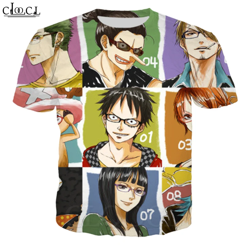 Аниме цельная футболка для мужчин женщин 3D принт короткий рукав спортивный