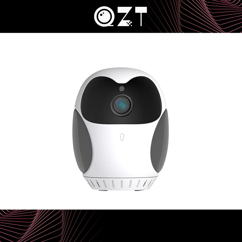 QZT Сова Видеоняни и радионяни Крытый умный дом безопасности Камера IP WI FI CCTV Камеры