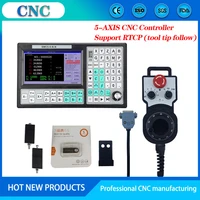 usb controller smc5 5 n n cnc 5 axis offline mach3 500khz g code 7 inch large screen 6 axis emergency stop handwheel mpg