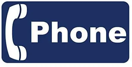 

Crysss Warning Sign Phone Blue Road Sign Business Sign 8X12 Inches Aluminum Metal Sign
