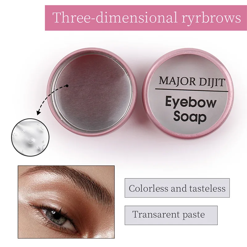 

3D Feathery Brows Setting Gel Waterproof Soap Brow Makeup Kit Lasting Eyebrow Gel Women Eyebrow Tint Pomade Cosmetics