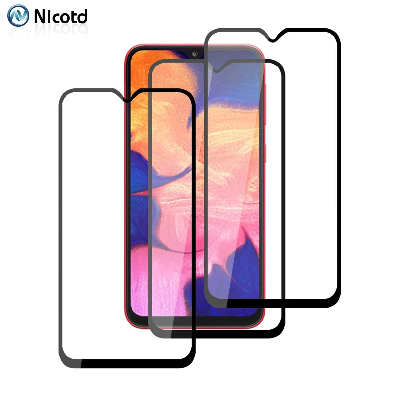 3 шт., Защитное стекло для Samsung Galaxy A10 6,2 дюйма