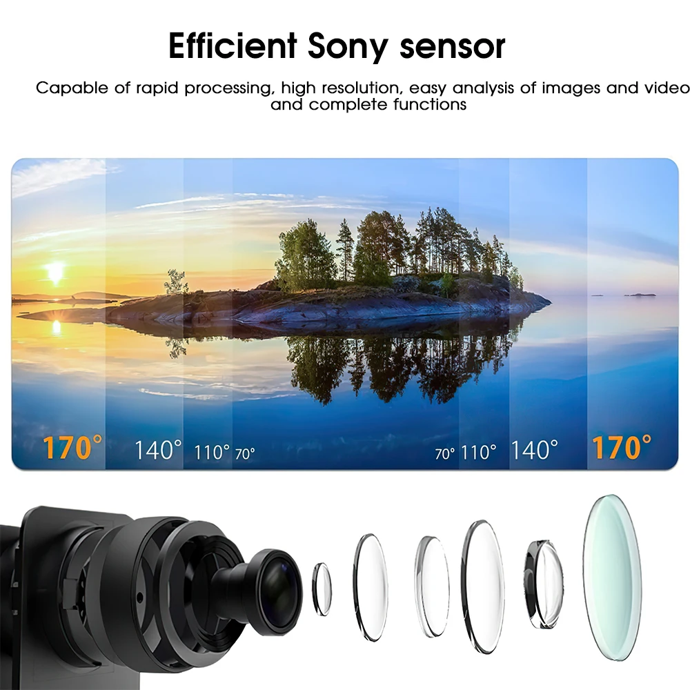 Беспроводная Экшн-камера capsaver 4K HD водонепроницаемая Спортивная видеокамера