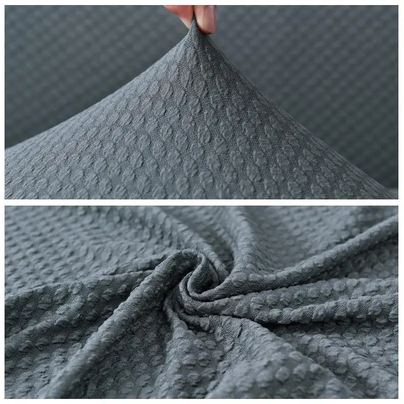 Чехол для дивана однотонный флисовый эластичное покрытие гостиной 40 полюсов