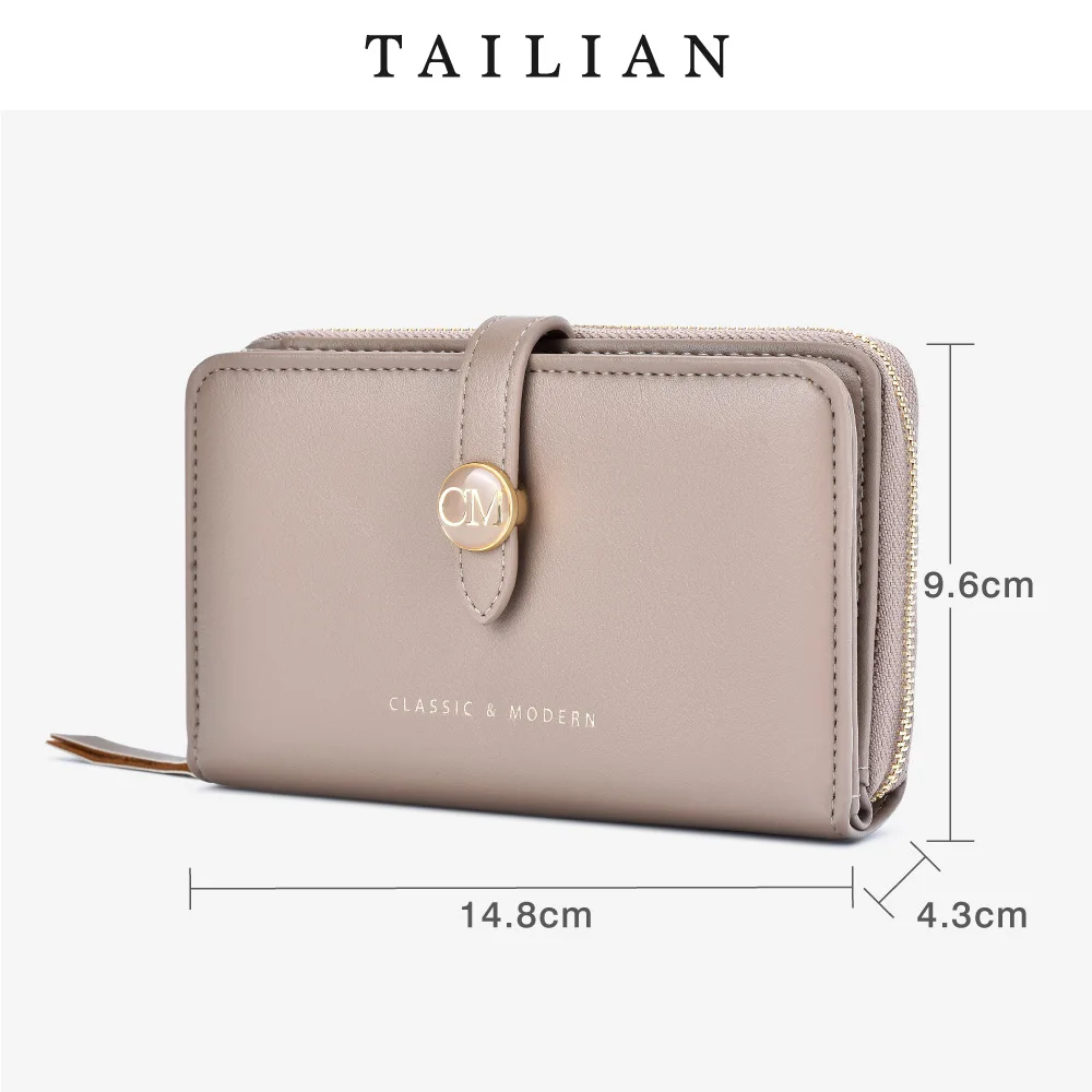 

wallet ladies large-capacity joker zipper short wallet ladies wallet best selling