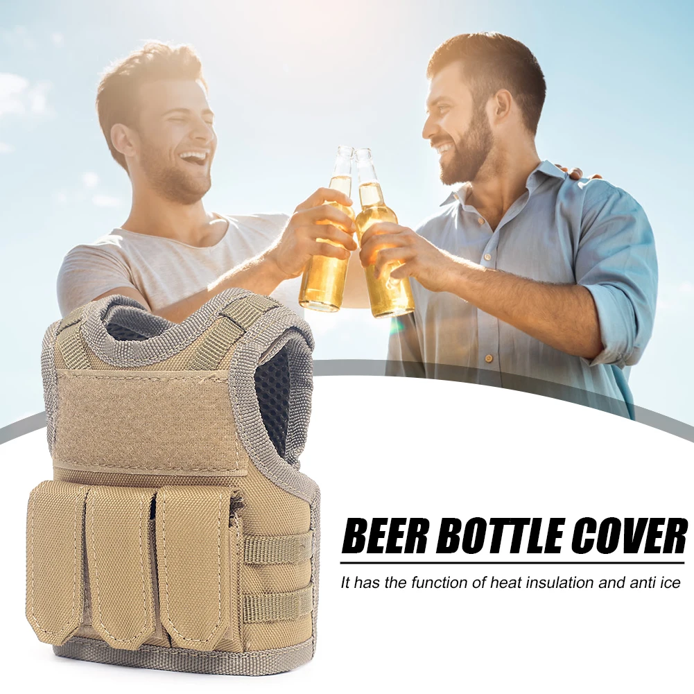 Охлаждающая регулируемая крышка для напитков мини жилеты коктейлей винных