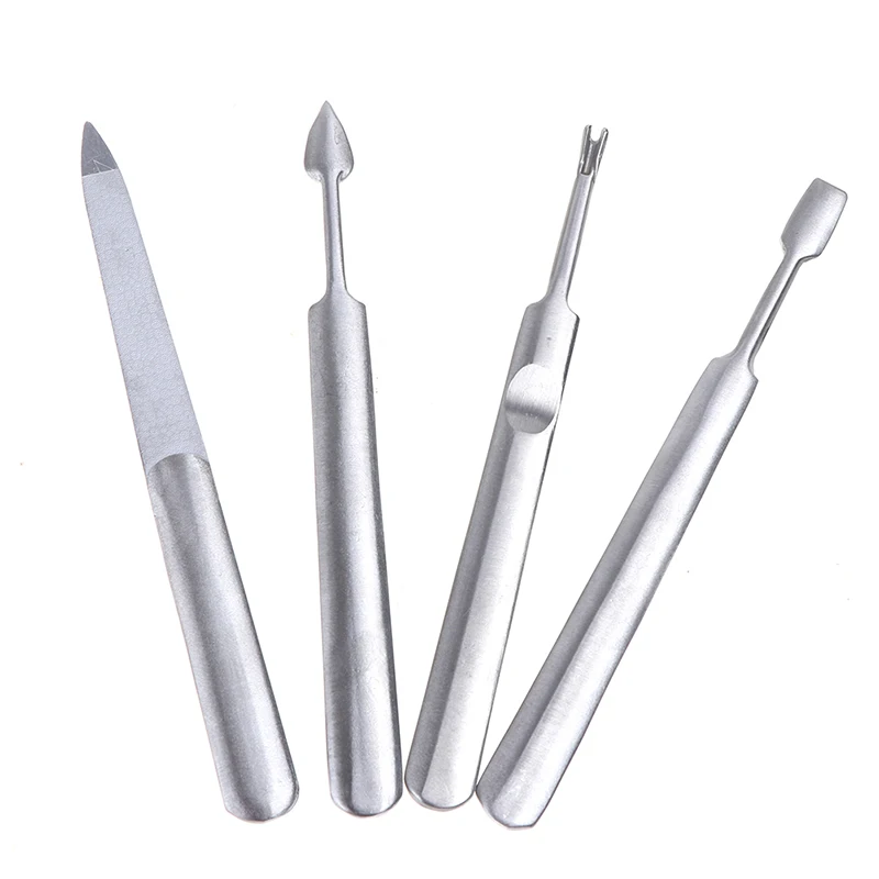 

Пилка из нержавеющей стали для дизайна ногтей двухсторонняя буферная Шлифовальная Пилка Для Удаления Кутикулы пальцами Полировочный акри...