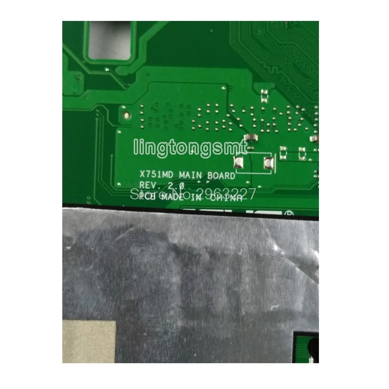 X751MA для ASUS материнская плата X751MD REV2.0 процессор материнской платы N2930 тест