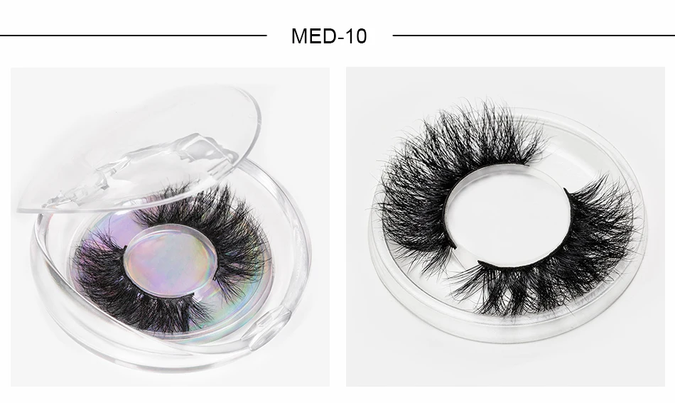 3D Mink Eyelashes Fluffy Natural False Eyelashes Without Damage Handmade False Eyelashes Reusable Eye Extension Makeup Tools