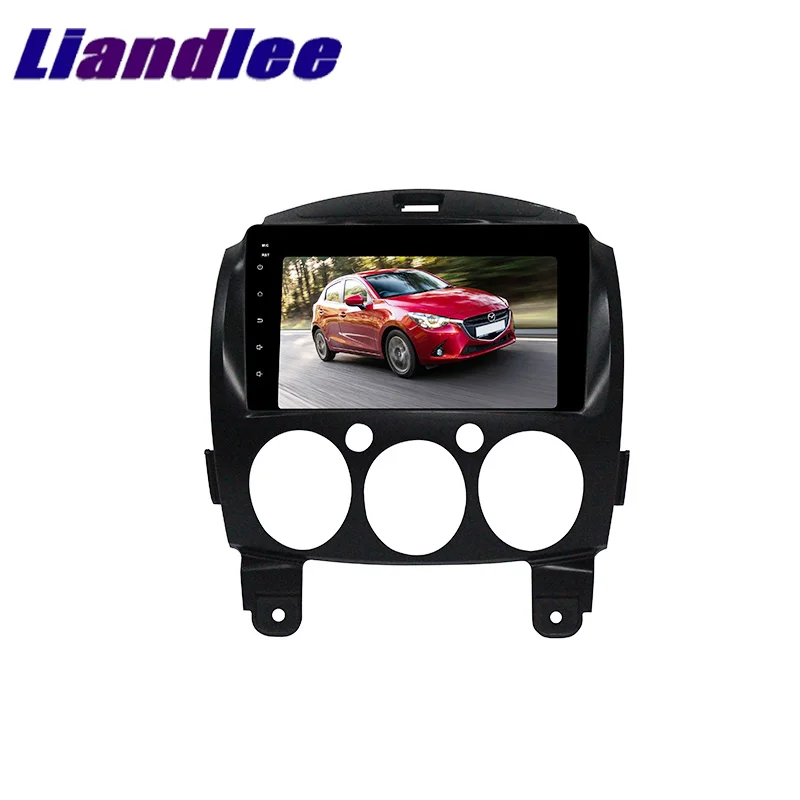 Liandlee Автомобильный мультимедийный ТВ GPS аудио радио для MAZDA 2 Jinxiang Demio 2007 ~ 2014