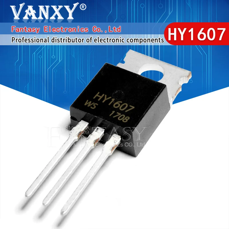 5 шт. HY1607 220 HY1607P TO220 MOS|Интегральные схемы| |