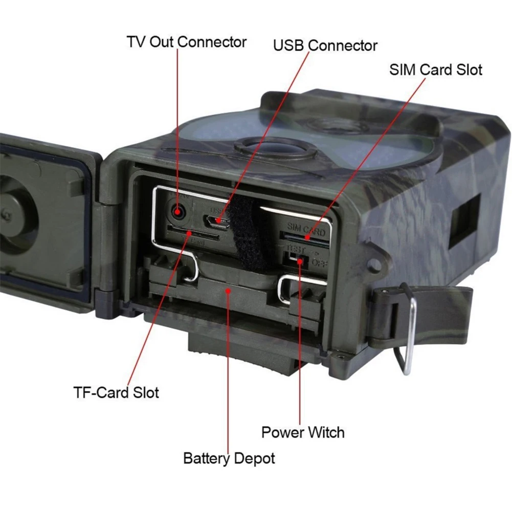 HC-300M 12MP 940nm охотничья камера ночного видения MMS ловушка Trail GSM GPRS 2G фото ловушки