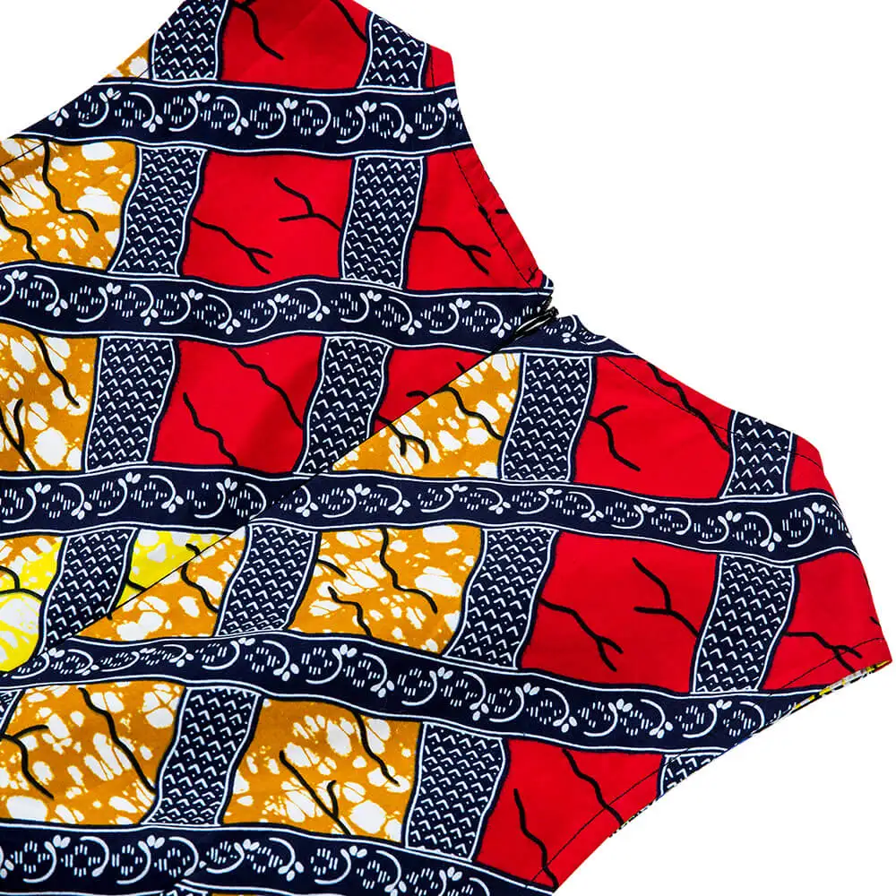 Африканские платья для женщин новое Повседневное платье с цветочным принтом