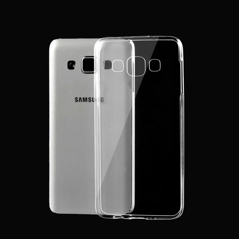 Мягкий чехол из ТПУ для Samsung Galaxy A8 2015 тонкий прозрачный силиконовый защитный