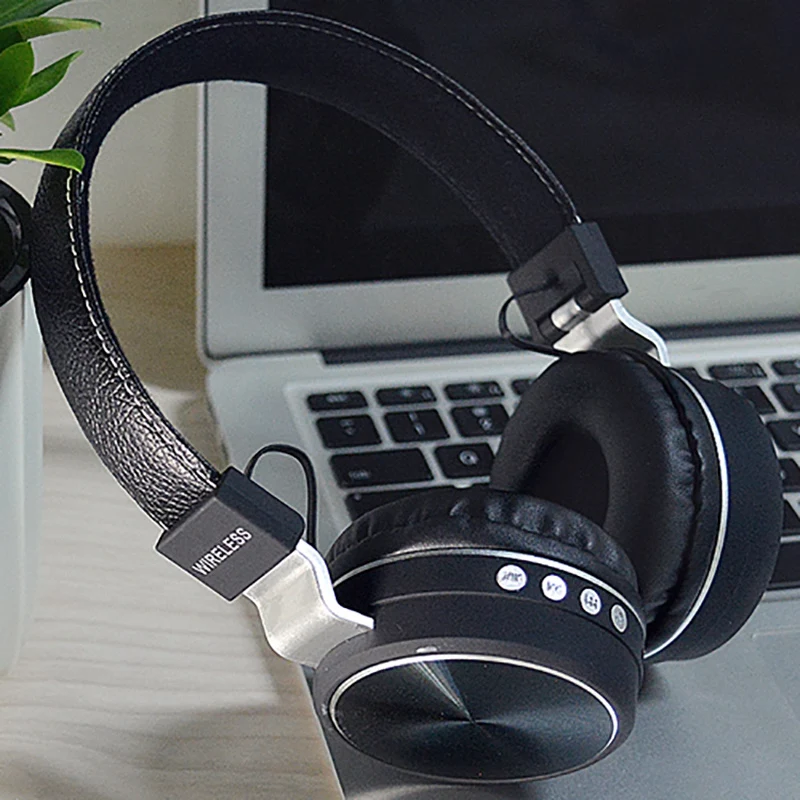B006 беспроводные наушники Bluetooth 5 0 с ушками для игр гарнитура Aux кабелем ПК