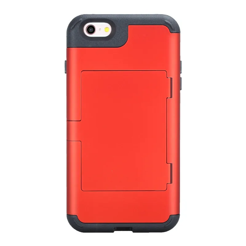 Red 360 Полный корпус ударопрочный чехол iPhone x xr xs max 6 8 7 Plus косметическое зеркало девчачье стекло подушка безопасности Силиконовый ТПУ+ PC задняя крышка телефона - Цвет: Red