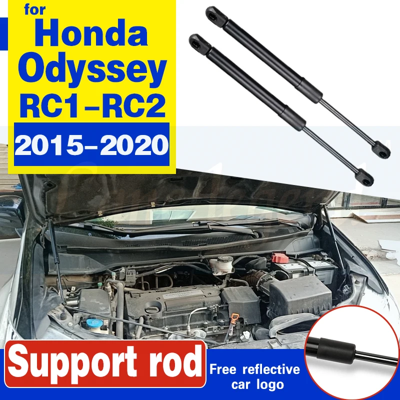 

For Honda Odyssey 2015-2020 Fifth Gen RC1-RC2 chassis Car Hood Spring Shock Lifter Support Strut Bars Rod Accessories