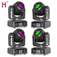 led moving head light 30w dmx 7 gobo and colors sound activated spotlight for disco party wedding church live show ktv club