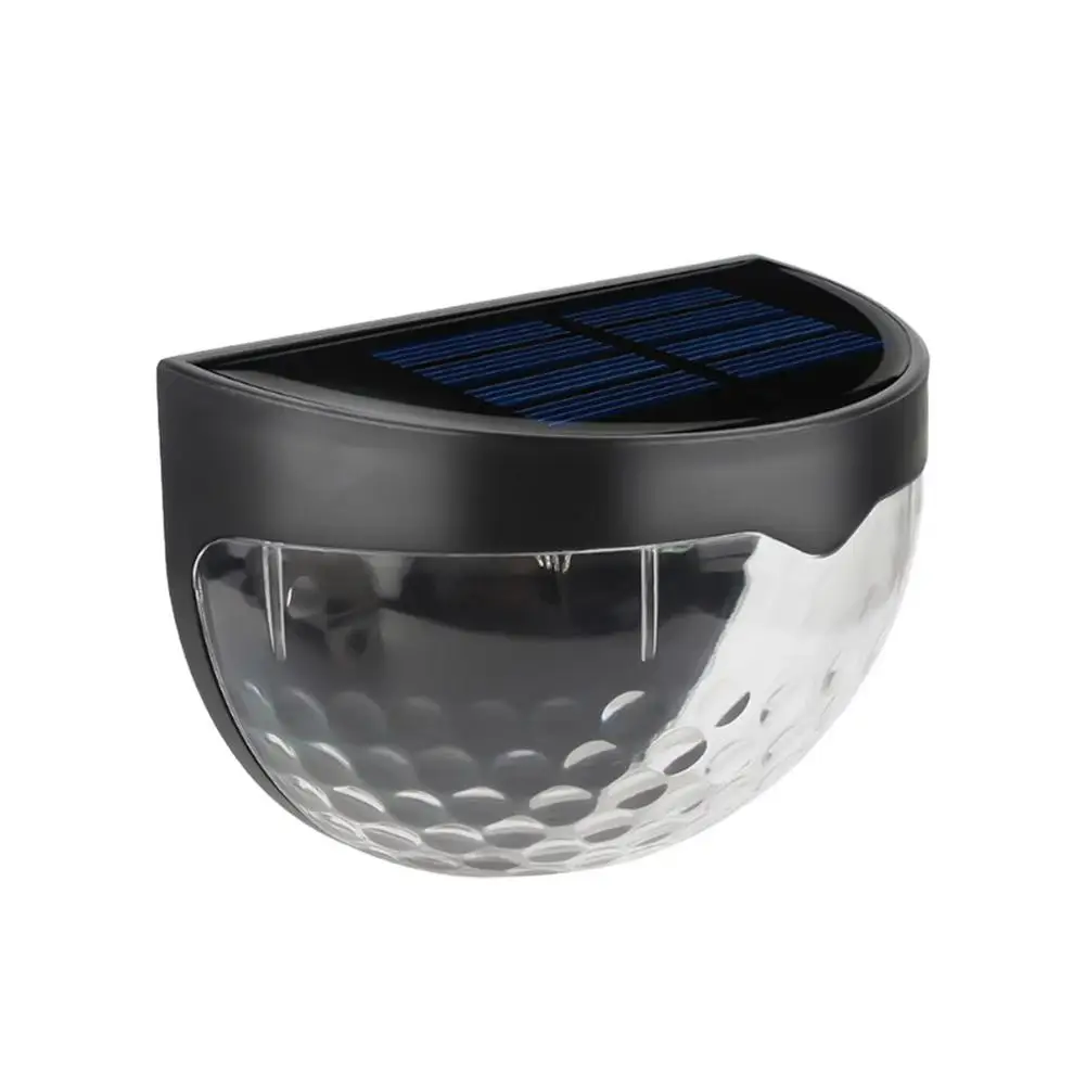 

Solar Fence Light Outdoor Garden Wall Mount Deck Lamp Solar Powered IP65 Waterproof Decoration Solar Fence Post Lights For Ga