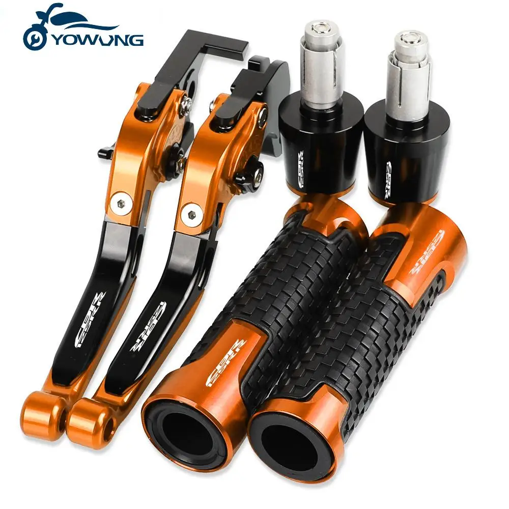 

CBR 125RR Motorcycle Brake Clutch Levers Handlebar Hand Grips ends For HONDA CBR125RR 2004 2005 2006 2007 2008 2009 2010