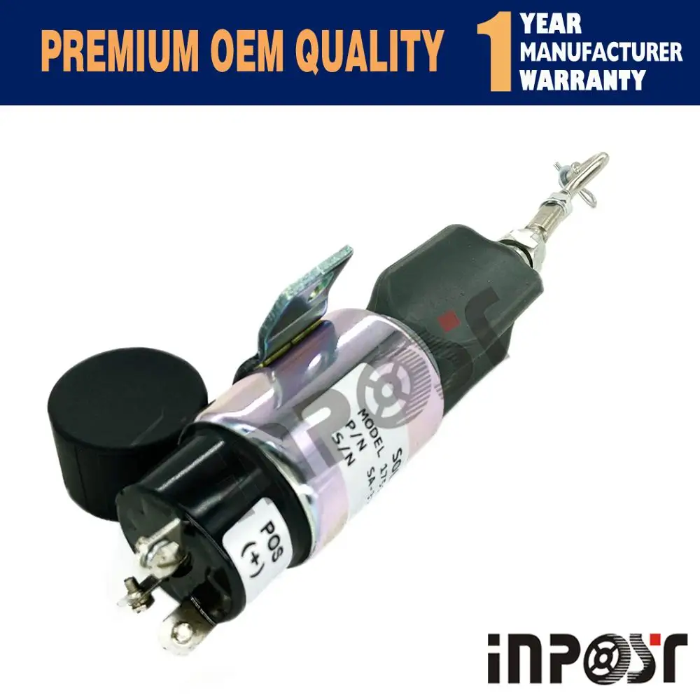 

In Stock Inpost Shutoff Solenoid Switch SA-3796-12 12V for Yanmar 1751-12E7U1B1S5A