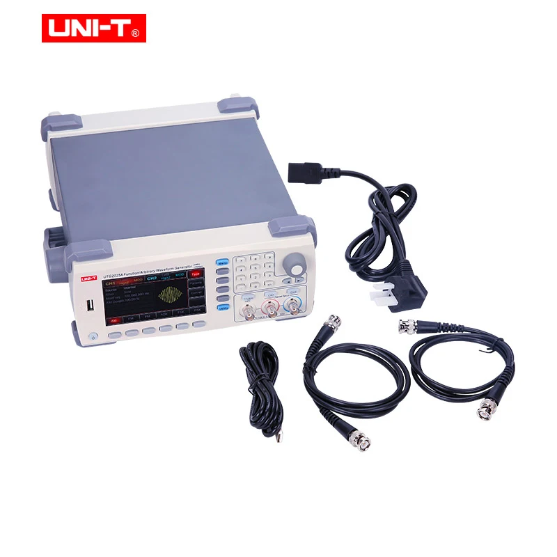 

UTG2025A 25MHz 125MS/s dual channels Function/Arbitrary Waveform Generator,sweep frequency,Burst,complex waveform generation
