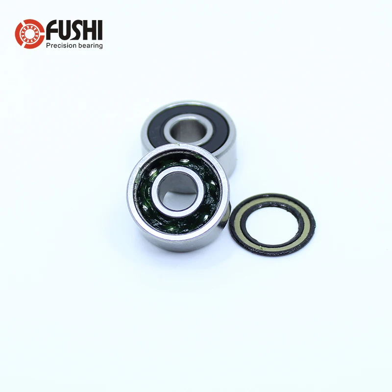 

1602RS Bearing 6.35x17.462x7.938mm ABEC-1 (10PCS) Inch 1602 RS RZ 2RS Ball Bearings 1602-2RS Bearing