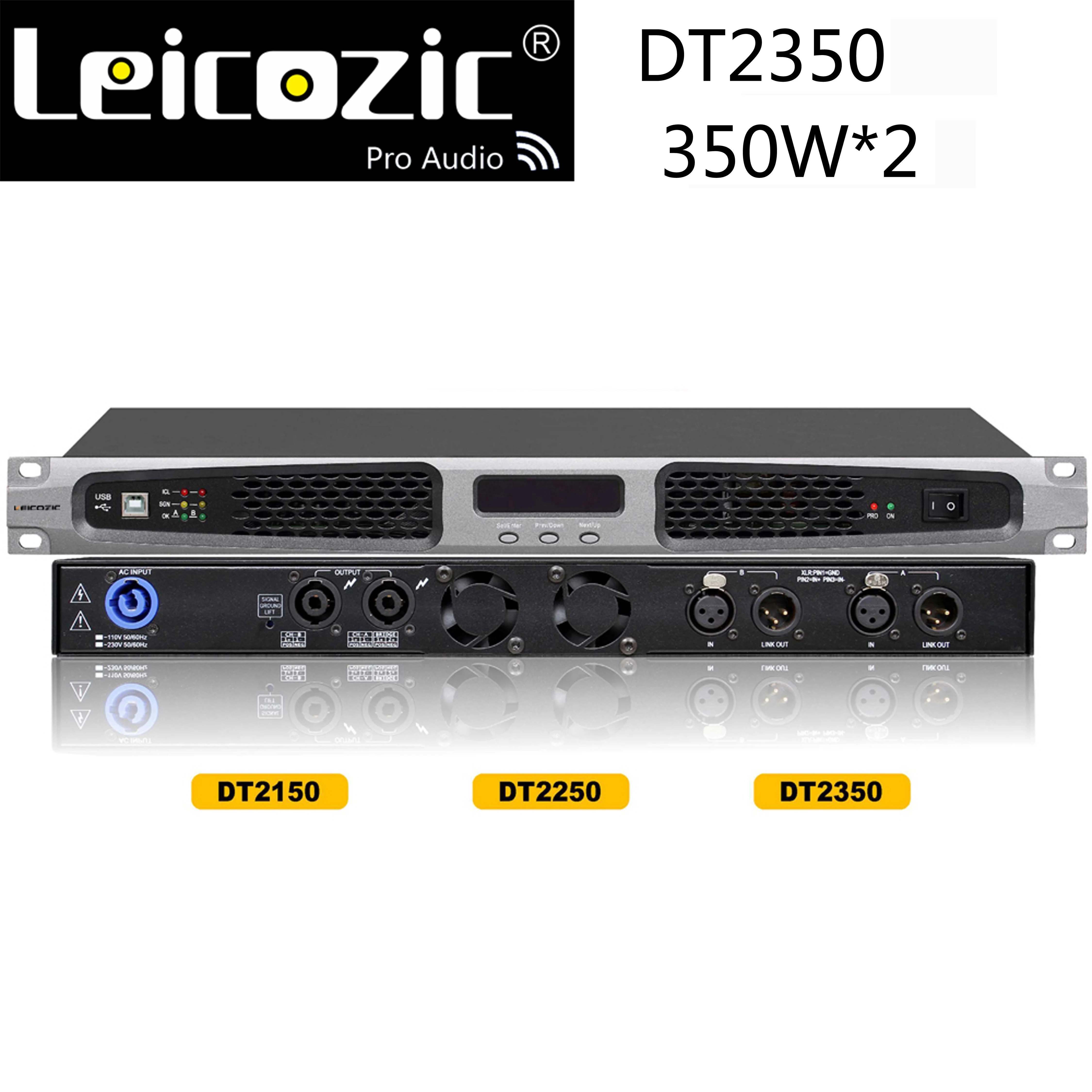 Leicozic DT2350 Pro цифровой усилитель класса d с креплением в стойку импульсный источник