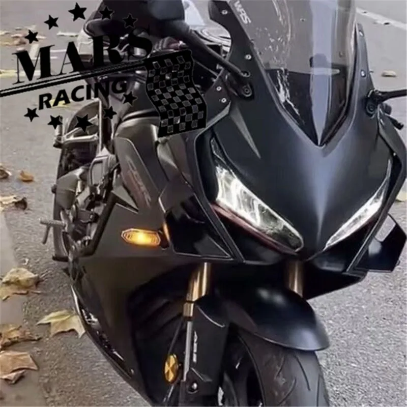Передсветильник фара мотоцикла Cowl Side Winglet Wind Fin Спойлер отделка Крышка для Honda CBR650R