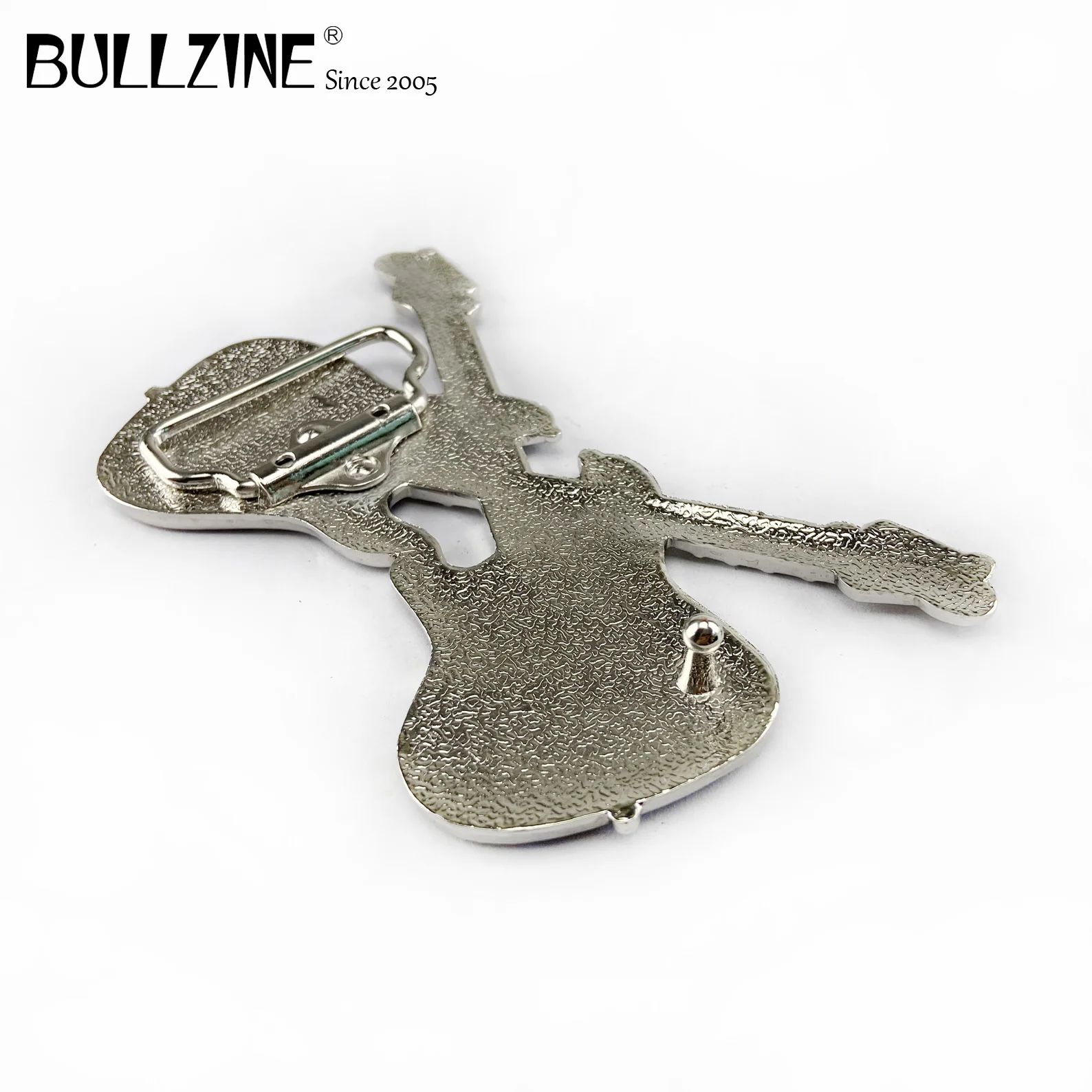 Bullzine цинковый сплав Пряжка гитарного ремня музыку с ремешком и пряжкой FP-01884