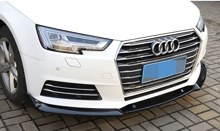 Задний спойлер для Audi A4 2016 2018 задний ABS передний бампер диффузор защита