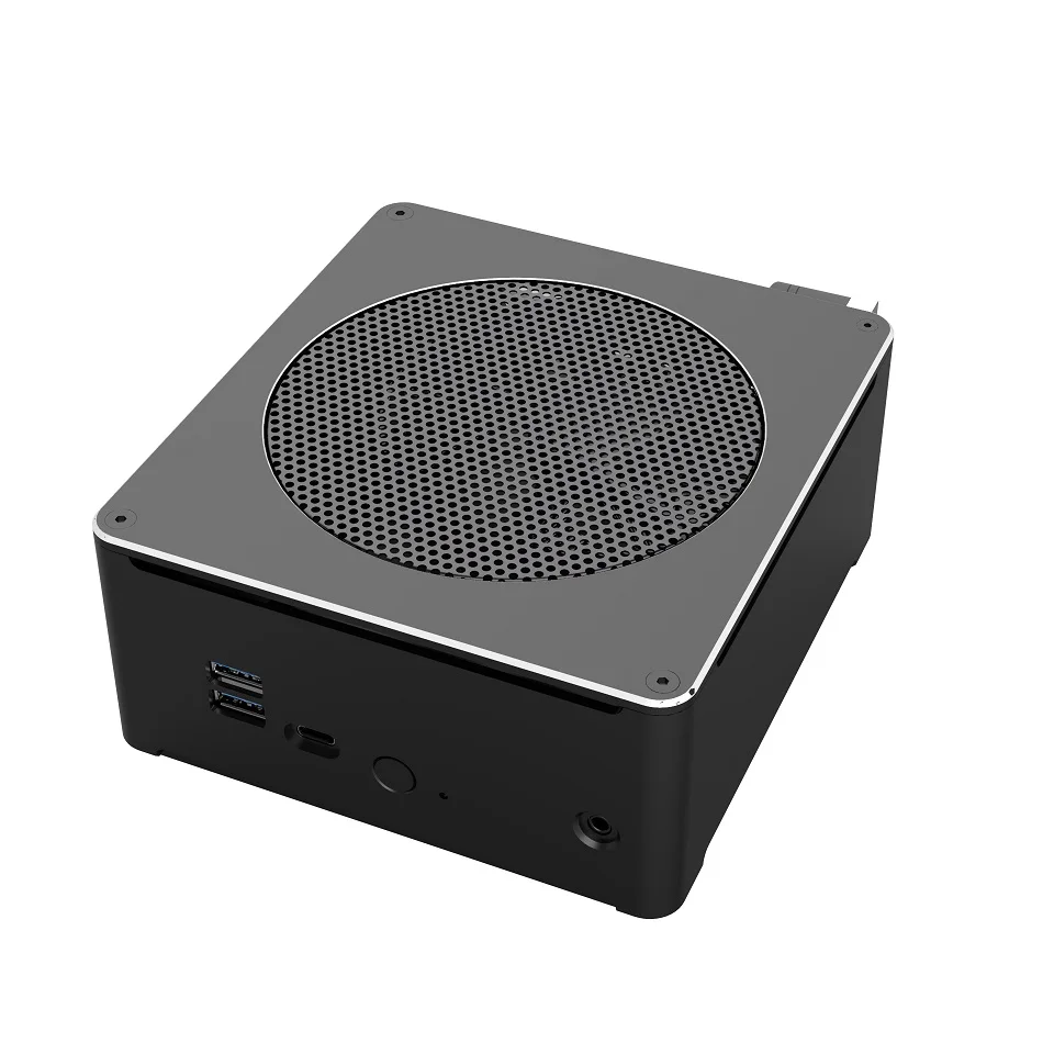Причастником B18 NUC Intel Core i5 8300H мини-ПК 4K Ultra HD 3D Blu Ray мини-ПК Windows 10 Pro 2* DDR4 AC Wifi настольный компьютер