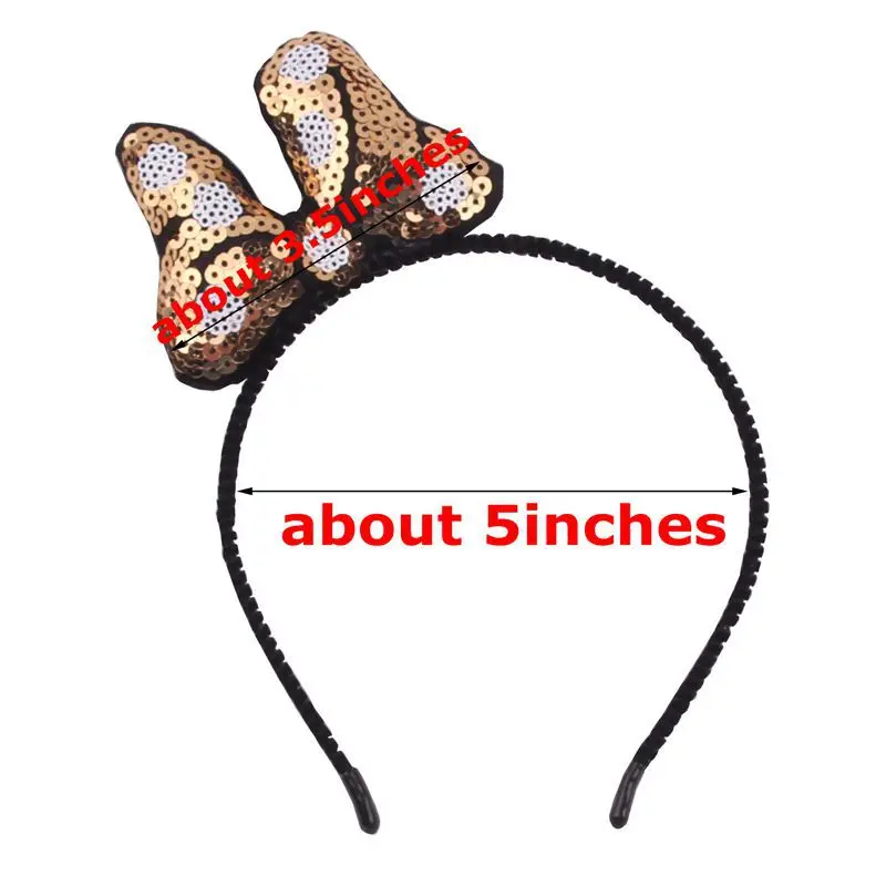 Новинка детские головные уборы блестящие банты в горошек милые женские шикарные