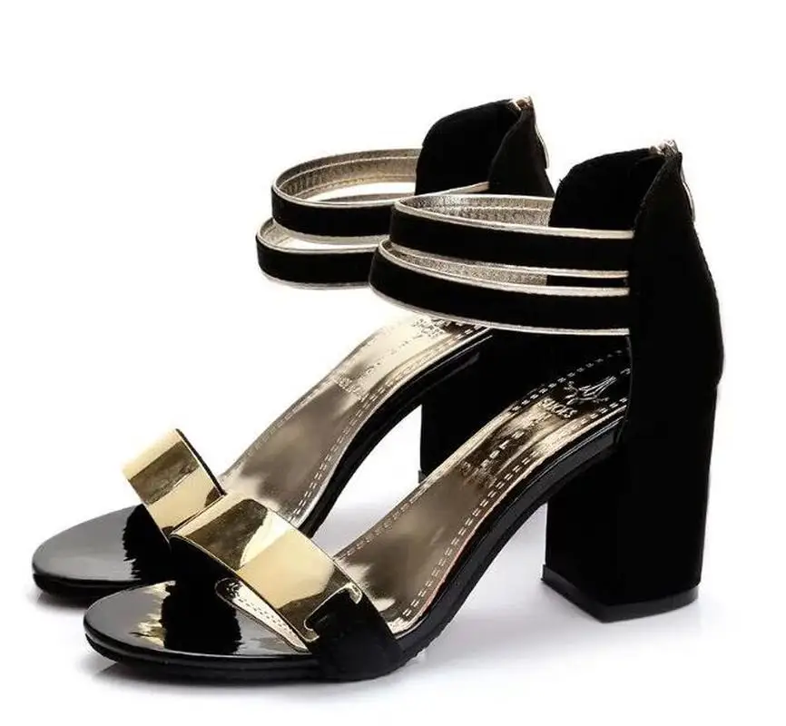 Женские сандалии гладиаторы с ремешком на щиколотке ertzk вечерние босоножки