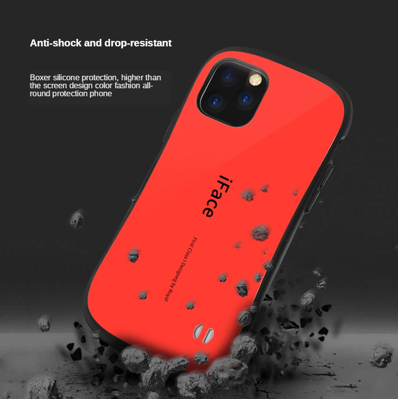 Противоударный цветной чехол iFace для iphone 11 pro жесткий с защитой от падения iPhone X XR XS