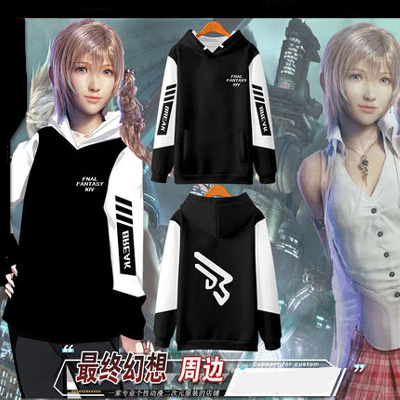 

Final Fantasy 14 XIV Ala Mhigo Hoodie Printed Sweatshirt Women Men Harajuku Cosplay Costume Casual Coat Autumn Male Hooded