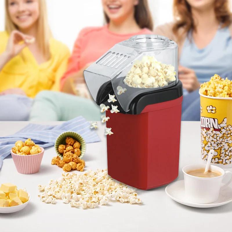

Electric Corn Popcorn Maker Household Automatic Mini Hot Air Popcorn Making Machine DIY Corn Popper Children Gift 110V 220V