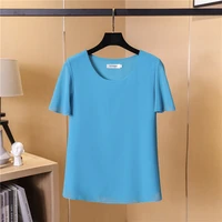 oversized blouses women tops and blouse whitepink 2021 new summer short sleeve loose women blouse woman ladies shirts