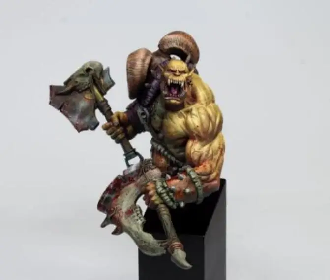 1/10 резиновый бюст строительный комплект ORC Warrior (без основания)|Наборы для сборки