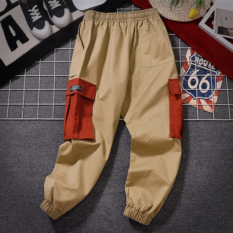 

Autumn and winter men's Japanese casual multi-pocket tooling pants sports harem pants fashion high street trendy men's pants