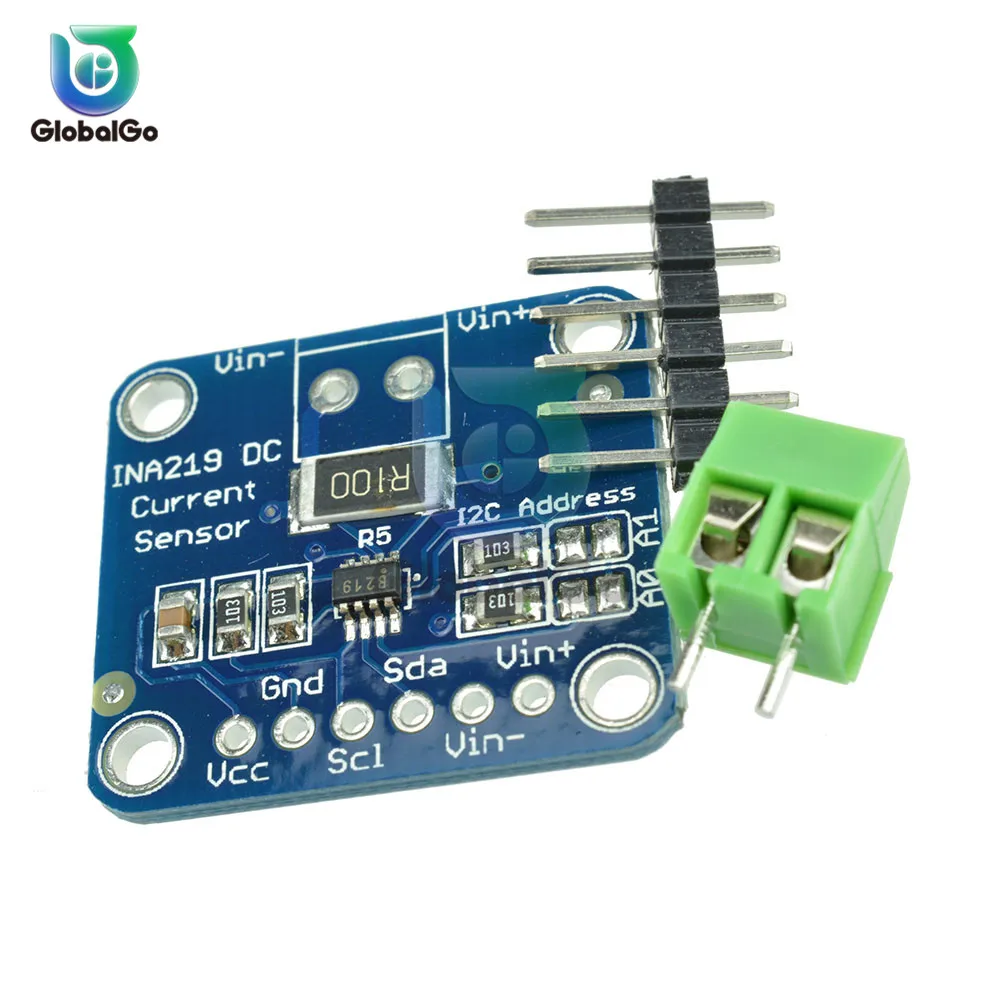 GY 219 INA219 I2C интерфейс двунаправленный ток/мощность мониторинга сенсор модуль для