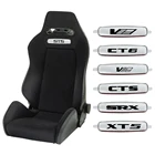 Наклейка металлическая эмблема сиденья для Cadillac ATS CT4 CT5 CT6 CTS V DTS ELR SRX STS XLR XT4 XT5 XT6 XTS, автомобильные аксессуары