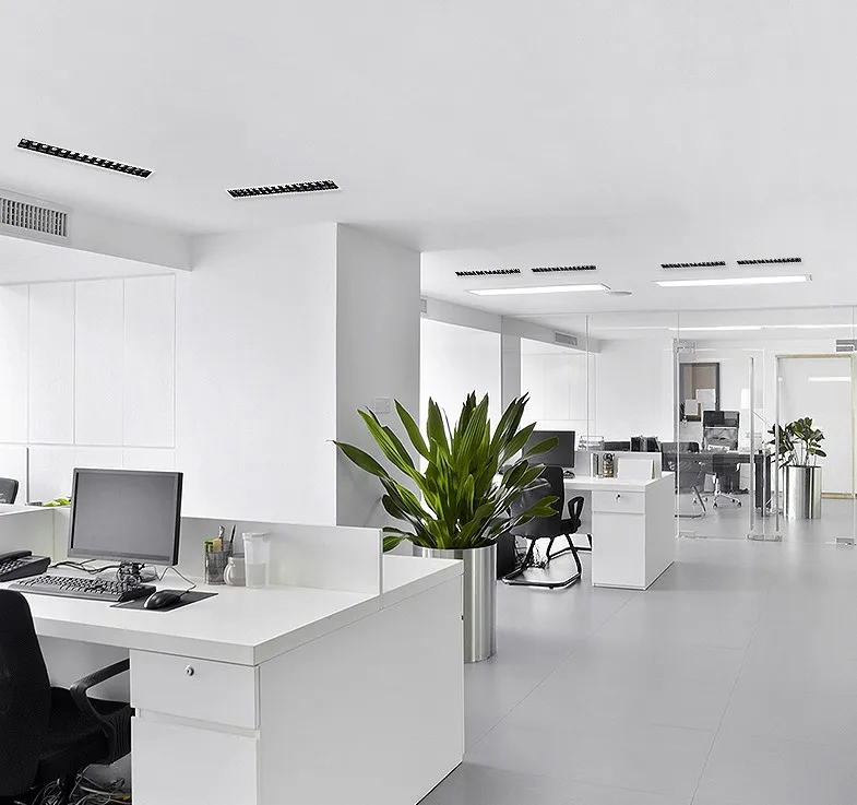 Dimmable Mordern линейный светильник встраиваемый потолочный Точечный бар креативная