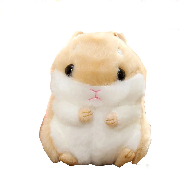 Новый 10 см длинный милый хомяк плюшевая кукла брелок игрушка|Плюшевые брелки| |