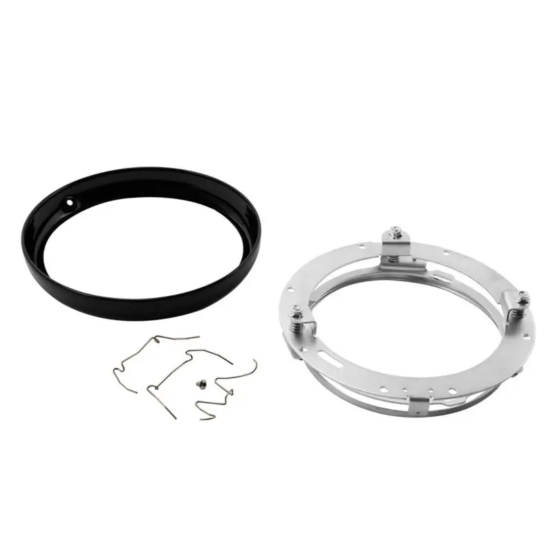 Мотоциклетное кольцо с обшивкой фар 7 дюймов и монтажным кронштейном для Harley Touring